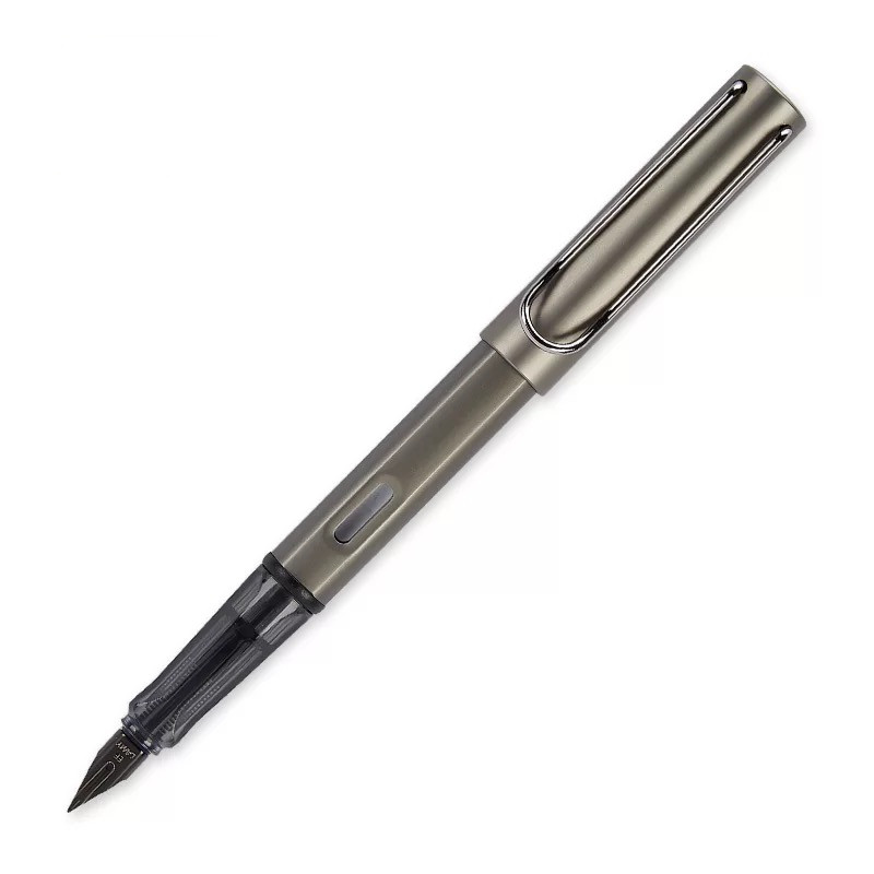 凌美(LAMY)LX系列深空灰钢笔墨水笔EF尖