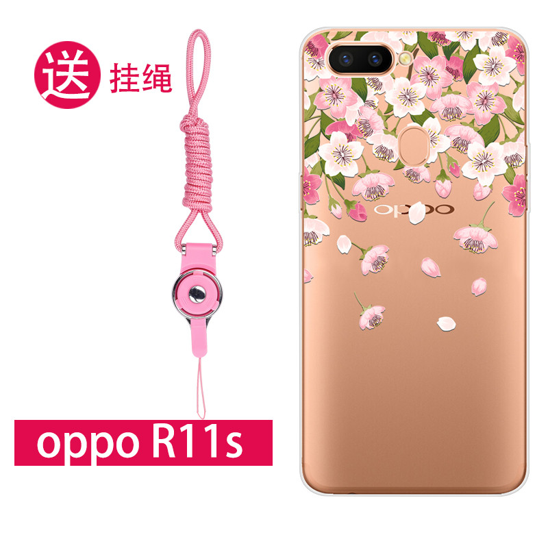 oppor11s手机壳女款个性创意r11s全包防摔韩