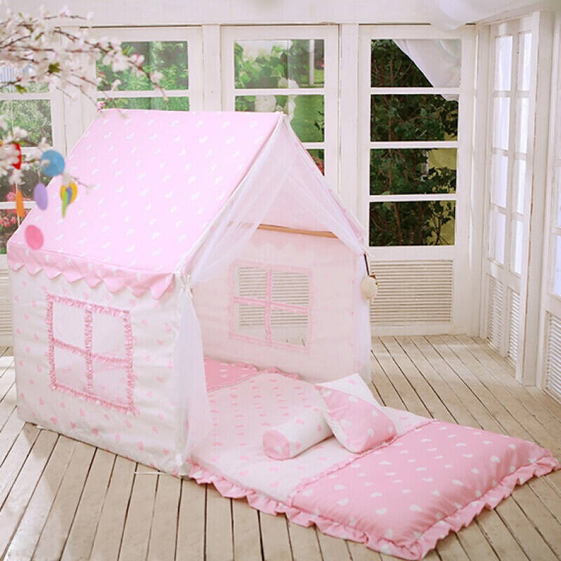 户外室内儿童布艺帐篷室内大游戏屋3岁男孩女
