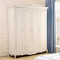 A家 家具 欧式衣柜衣橱木质法式卧室整体大衣柜子四门 4门 图片色 趟门