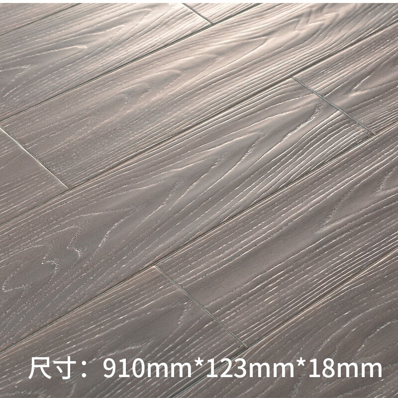 实木地板番龙眼冷色系橡木纹进口18mm原木天然环保耐磨F011 默认尺寸 F02