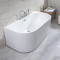 浴缸独立无缝一体酒店老年人别墅环保欧式功能下水软管排水器卫生 &asymp1.6M 空浴缸