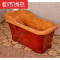 洗澡桶橡木桶沐浴桶浴盆单人泡澡桶加厚齿接工艺 1.4m标配