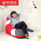 单人儿童创意宝宝小沙发舒适懒人卧室沙发椅鞋子沙发儿童小沙发红色-混拼49*85*46 默认颜色