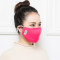 活性炭口罩防工业粉尘男女成人防灰尘棉质可清洗口罩易呼吸透气口罩_1 玫红色（可调节）