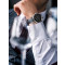 瑞士艾戈勒（agelocer）新款忒弥斯系列瑞士原装进口男士手表全自动皮带男表防水机械表 瑞士表 独特男表 5103A9