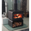 圣罗曼铸铁燃木真火壁炉客厅卧室现代简约铸铁取暖火炉CUTE 默认颜色
