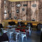 大型壁画欧式复古木纹印章咖啡厅餐厅KTV壁纸客厅沙电视墙纸_7 无缝宣绒布/每平米