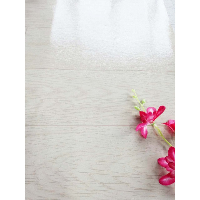 自粘塑胶木纹PVC地板革家用防滑耐磨地胶石塑加厚满铺片材特价 默认尺寸 自然白加厚白木纹