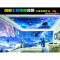 3d酒吧KTV影咔大型壁画宇宙星空壁纸墙面吊顶天花板夜景卧室墙纸_0 高档进口油画布（（整幅）