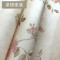 美式田园壁纸温馨卧室墙纸精致蔷薇花壁纸3D立体浮雕墙纸U984_6_1 2号米白色