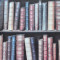 复古怀旧书本书架咖啡馆书店客厅背景墙纸会议室个性化茶楼 TE-33