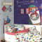 壁纸卧室卡通儿童可爱女孩房搭配环保无纺墙纸儿童房壁画 RN1251201
