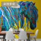 斑马现代个性艺术壁纸客厅电视背景墙纸定制创意大型壁画壁布 欧式无缝丝绸布