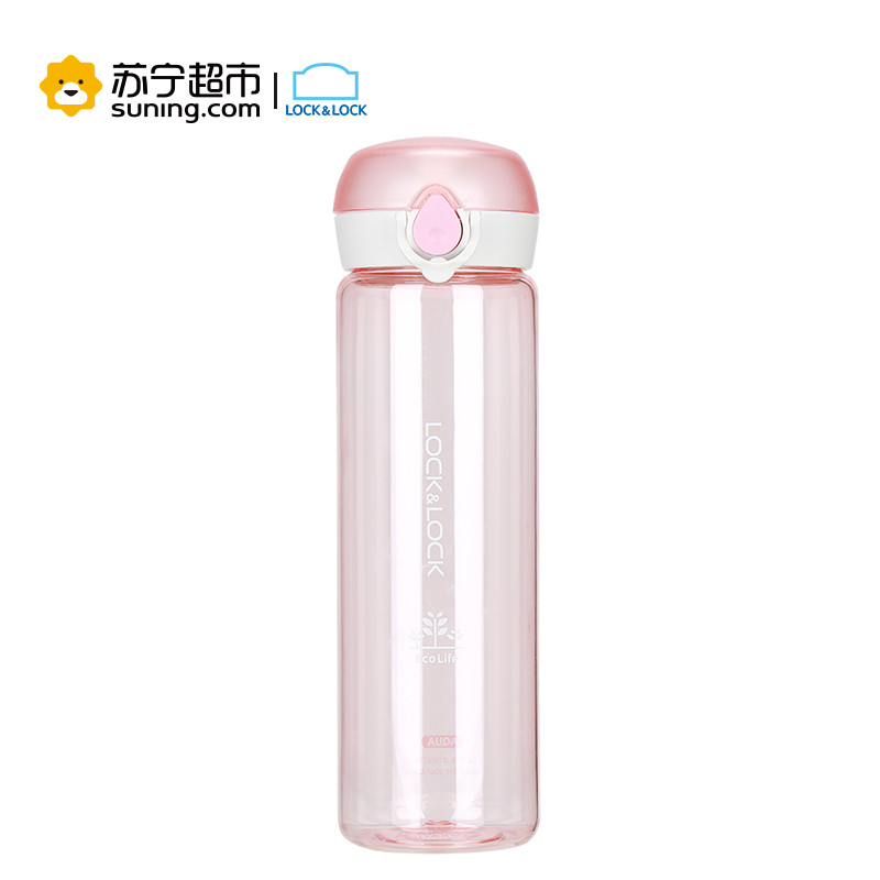 乐扣乐扣（lock&lock）塑料水瓶 HLC645 粉色