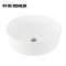 科勒(KOHLER)脸盆2965T纽英伦时尚台盆碗盆桌上盆独立式陶瓷台上盆 白色