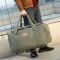 超大容量行李袋手提旅行包男加厚帆布搬家包旅游袋女待产包行李包_18 军绿色【特大号】