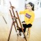 实木画架木制画板素描写 生套装支架式成人儿童美术油画架木质 1.45米+本色