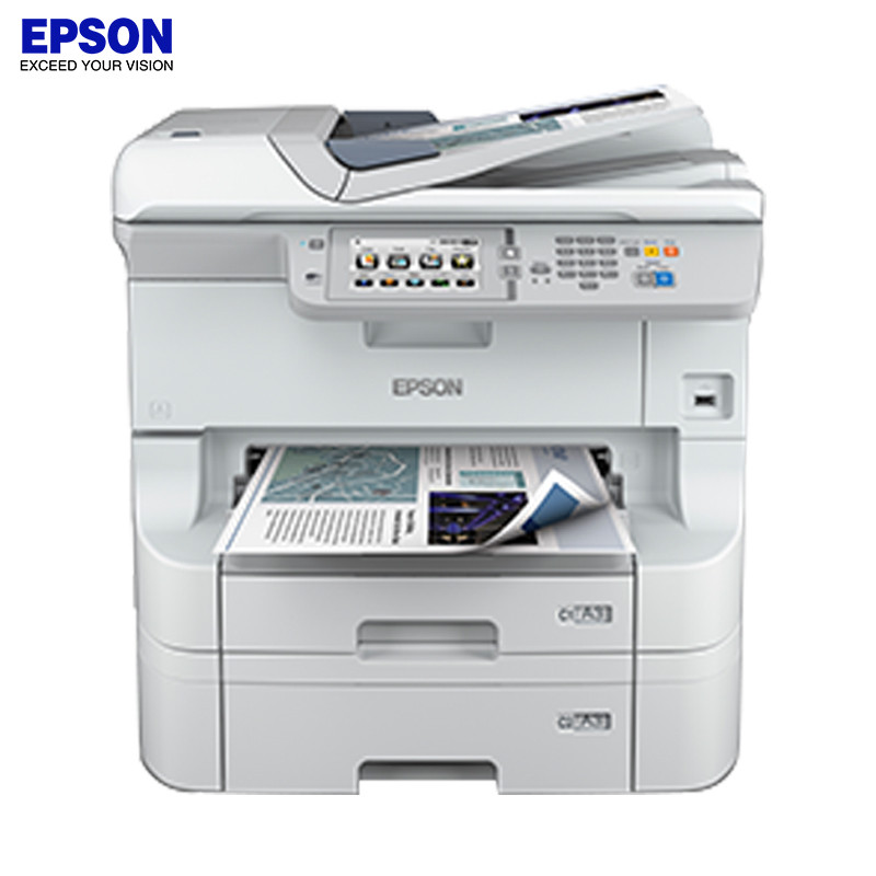 爱普生（EPSON）WF-8593A3+部门级彩色商用墨仓式数码复合机（标配双纸盒）加两个纸盒+工作台 免费上门安装