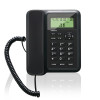 飞利浦(Philips)普通家用/办公话机高清音质/支持外线转接/有绳话机商务办公座机CORD281A(黑色)