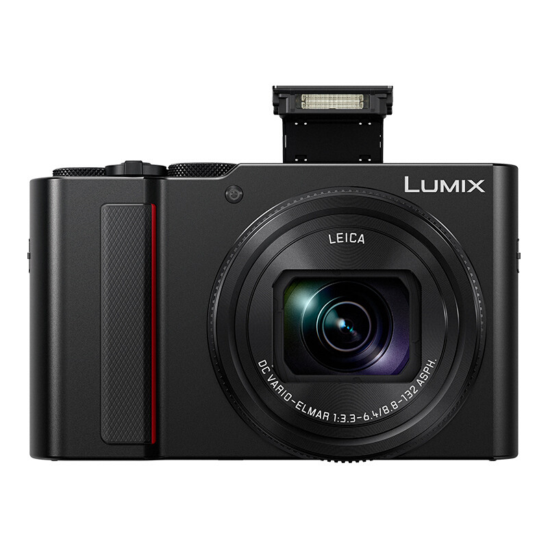 松下（Panasonic）ZS220 1英寸大底数码相机/卡片机 徕卡镜头 4K 触摸屏 WIFI传输 黑