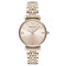 阿玛尼(EMPORIO ARMANI)手表 商务个性时尚腕表简约钢带女士石英表 欧美品牌 AR11059