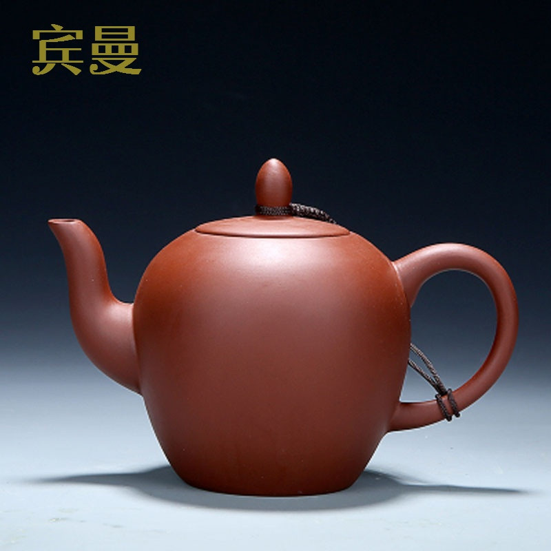 紫砂壶茶壶原矿手工西施壶紫砂杯礼品紫泥茶具套装3564_6 暵風壶