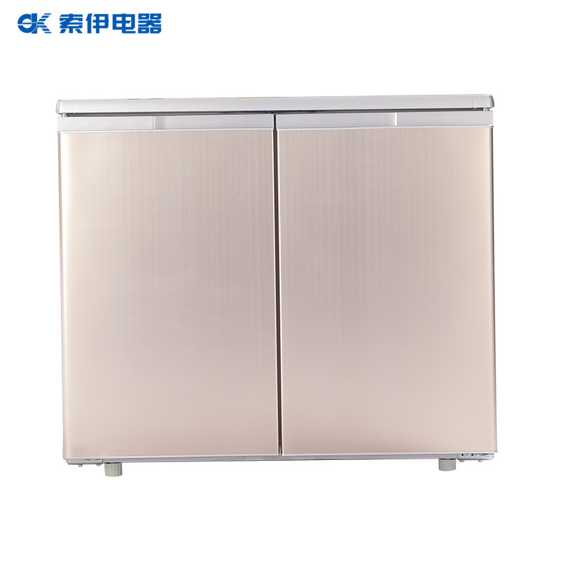 Soyea/索伊BCD-256WEM家用卧式冰箱嵌入式厨房冰箱对开门风冷无霜电脑控温电冰箱