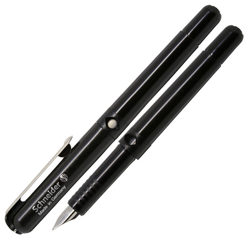 施耐德（schneider） 钢笔BK400系列 商务办公学生练字钢笔墨水笔 黑色