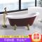 厂家直销亚克力独立浴缸欧式古典浴缸酒店浴缸SPA情侣浴池_2 可做珠光板 默认颜色