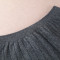 16秋冬女士新款时尚加厚羊绒裤抽条保暖简约修身裤羊绒休闲裤 XL 深灰