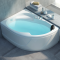 浴缸家用大人浴盆浴池三角形扇形迷你日式小户型卫生间按摩 ≈1.7M 90宽恒温按摩-右群
