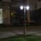 太阳能庭院灯户外家用防水坪灯欧式别墅小区花园景观高杆路灯 单头(黑色白光2.15米(太阳能