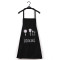 乐逸仕(LEYISHI)厨房防水防油时尚围裙男女成人罩衣厨师工作服_1 围裙咖啡色