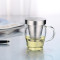 KAMJOVE/金灶 明尊 办公室个人杯玻璃杯花茶杯304不锈钢过滤耐热带盖泡茶杯 SG-03（380ML）
