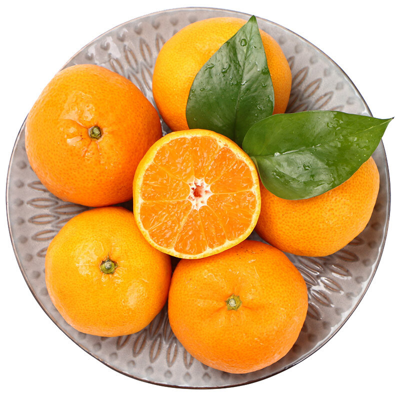 欢乐果园 浙江临海涌泉蜜桔柑橘 1.5kg装 果径约65mm以上 新鲜水果