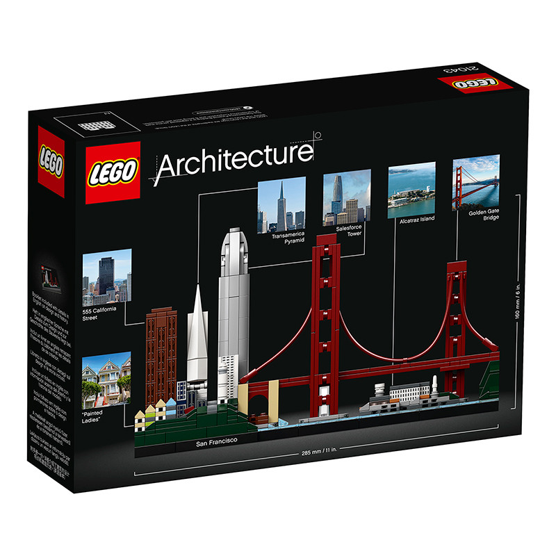 LEGO乐高 Architecture建筑系列 旧金山21043