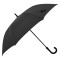美度（MAYDU）自动开男士商务晴雨伞 加大防风弯勾式长柄伞 M1126 黑色