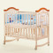 婴儿床实木无漆欧式新生儿BB床摇篮床宝宝多功能可变书桌拼接大床