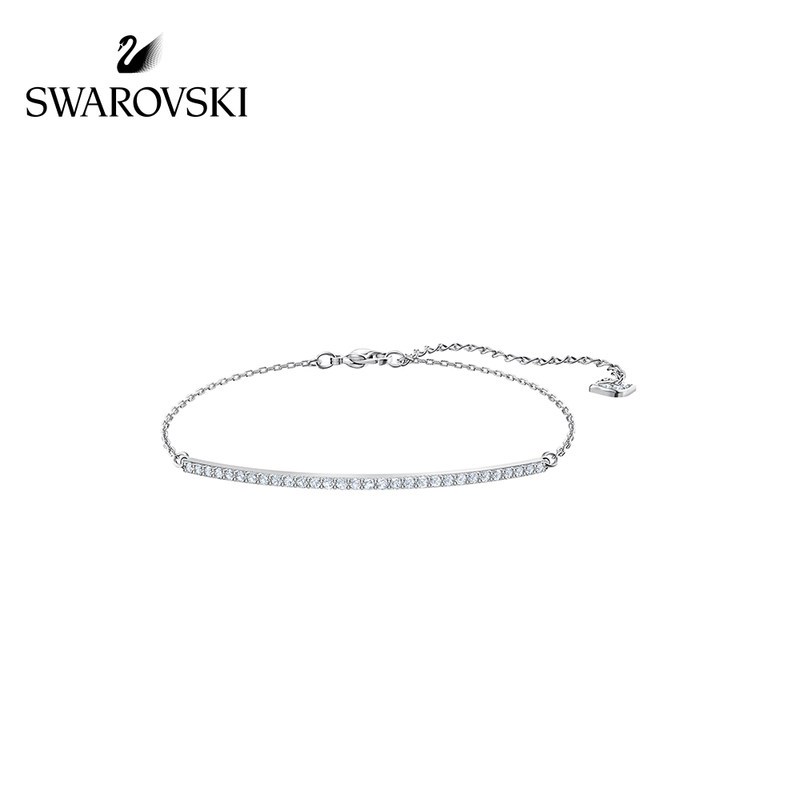 SWAROVSKI施华洛世奇ONLY微笑简约水晶手链5460440 银色5460440