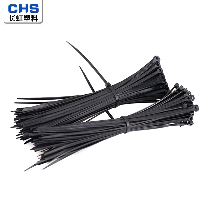 CHS 长虹塑料尼龙扎带束线带理线带扎线带 4*150（500根/包）黑色
