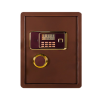鸿业盛大(HONG YE SHENG DA)MS-BXG001喷粉智能锁具加粗锁栓保险柜(360L*330W*450H) 棕色