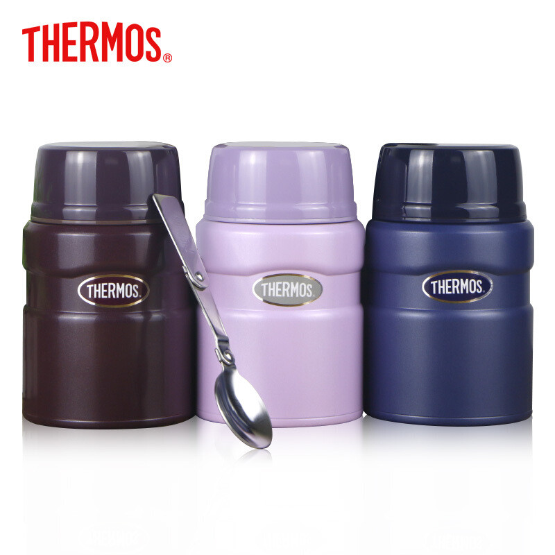 膳魔师（THERMOS）焖烧杯不锈钢保温罐焖烧罐保温饭盒TCLE-520S/520ML