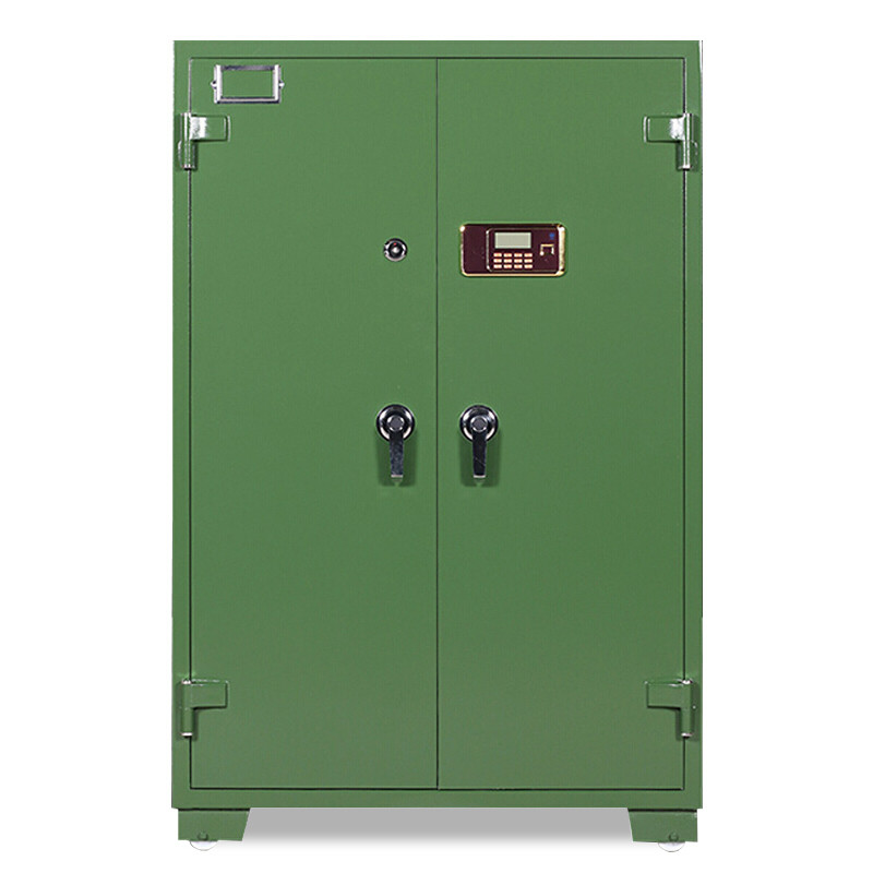 欧宝美储藏柜保险柜95式存放柜保密柜带滚轮军绿色 绿色