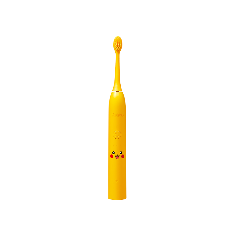 【正版授权皮卡丘】荷兰艾优APIYOO儿童电动牙刷声波宝可梦皮卡丘防水充电式 3-12岁儿童
