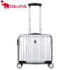 爱华仕(OIWAS)16寸商务行李箱女小型轻便拉杆箱男万向轮拉杆箱密码登机箱PC+ABS