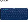 罗技（Logitech）K380无线超薄蓝牙键盘 蓝色