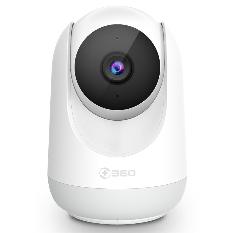 360智能摄像机云台5P 触联2K版 白色