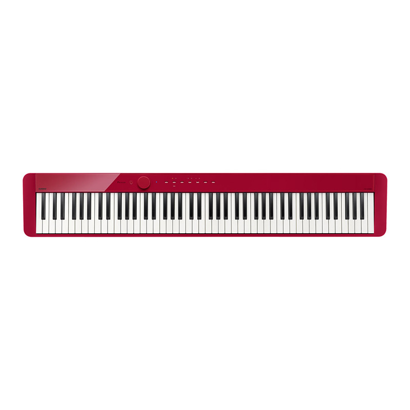 CASIO官方旗舰店 卡西欧电钢琴PX-S1000便携式88键重锤专业考级成人儿童初学者幼师家用数码钢琴 PX-S1000红色+X琴架+三踏板+琴凳礼包