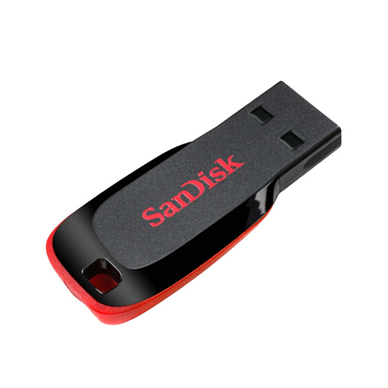 闪迪 SDCZ50-128G-Z35 酷刃 USB2.0 U盘 128G 黑红色 (单位：个)